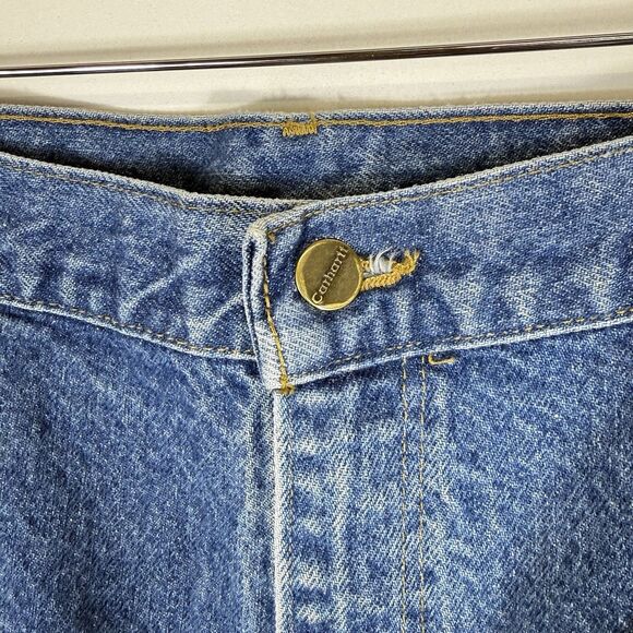 Carhartt Mens 38 x 32 Vintage US Union Made Double Panel B73DST Workwear Jeans - Picture 5 of 10